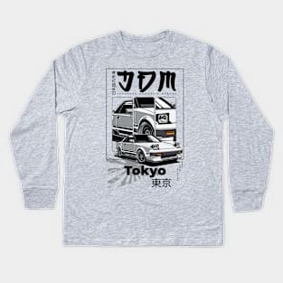 JDM Toyota MR2 1984 Kids Long Sleeve T-Shirt